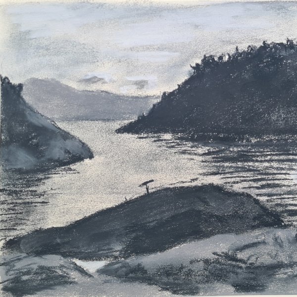 conte on paper
