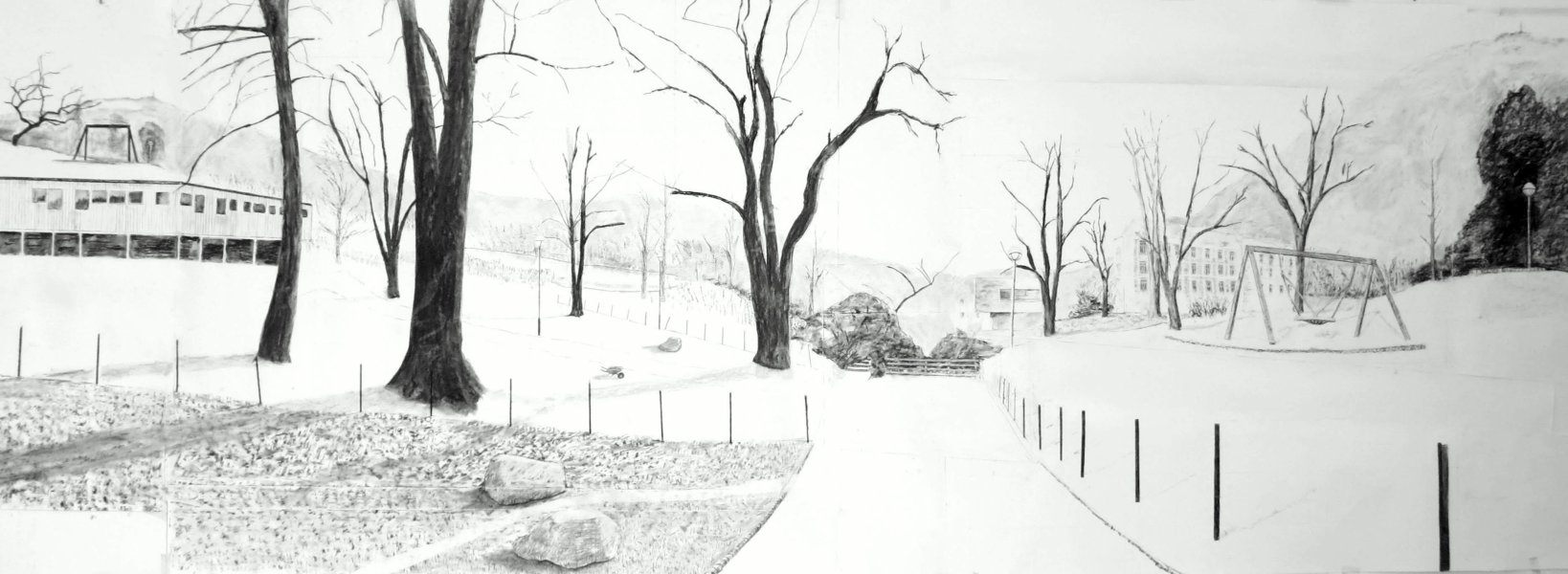 charcoal on paper
