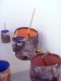 oil, acrylic, canvas, wood, nylon