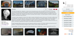 Site developed for Bergen Academy of Art and Design, as a catalogue for their curator course